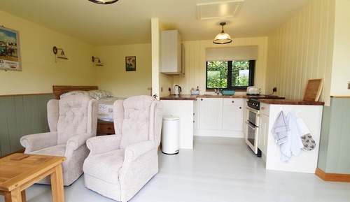 Estudio, 1 cama de matrimonio grande (Woodpecker)