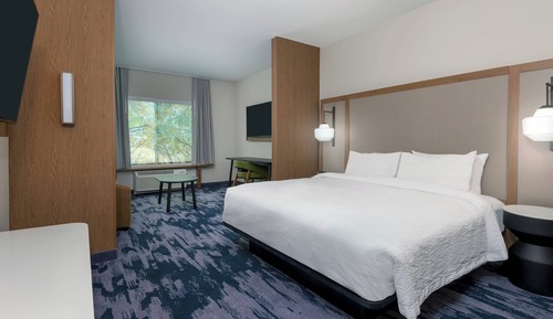 Suite, 1 cama de matrimonio grande con sofá cama (Hearing Accessible)