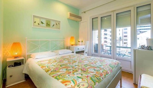 Habitación doble, balcón