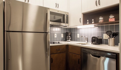 Suite estudio, cocina