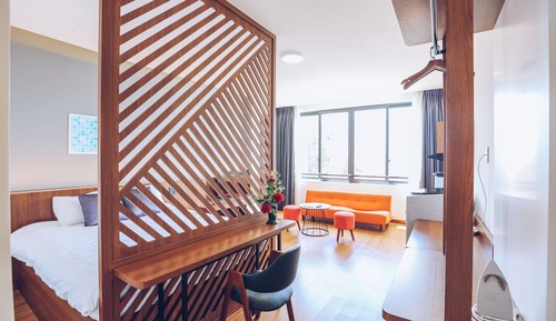 Estudio Deluxe, vistas a la ciudad