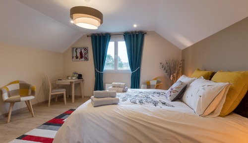 Habitación doble, baño privado (Chambre Fontainebleau)