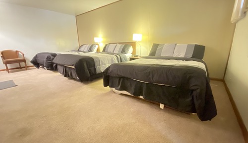 Habitación triple básica, varias camas, no fumadores