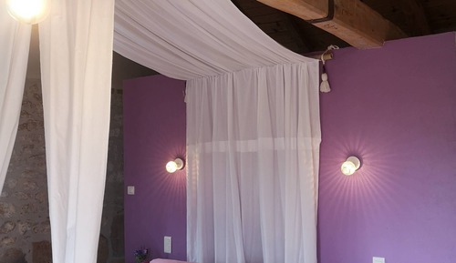 Habitación romántica con 1 cama doble o 2 individuales