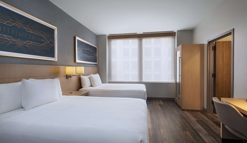 Habitación estándar, 2 camas de matrimonio