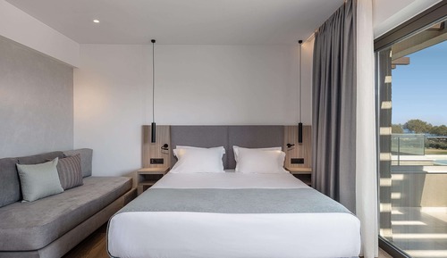 Habitación superior, vistas al mar