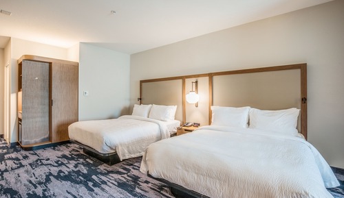 Habitación, 2 camas de matrimonio, no fumadores (Mobility Accessible, Tub)