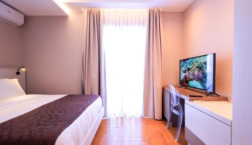 Habitación doble superior, balcón, vistas al mar