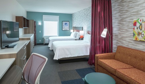 Estudio, 2 camas de matrimonio, no fumadores