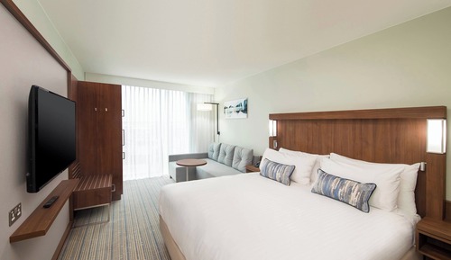 Habitación estándar, 1 cama de matrimonio grande con sofá cama