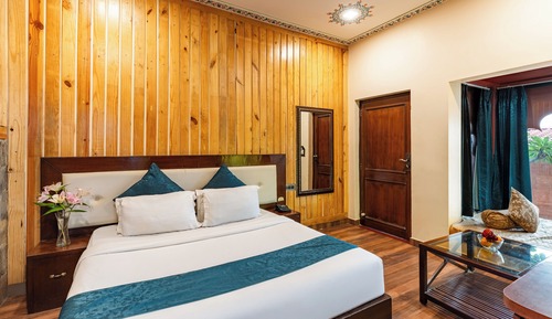 Casa de campo de lujo, 2 habitaciones, piscina privada