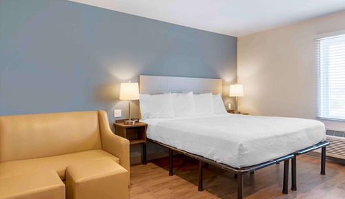 Estudio Deluxe, 1 cama de matrimonio grande con sofá cama, no fumadores, frigorífico y microondas