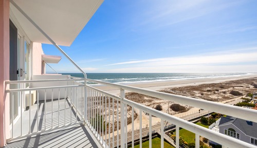 Habitación Deluxe, 2 camas de matrimonio, vistas al mar