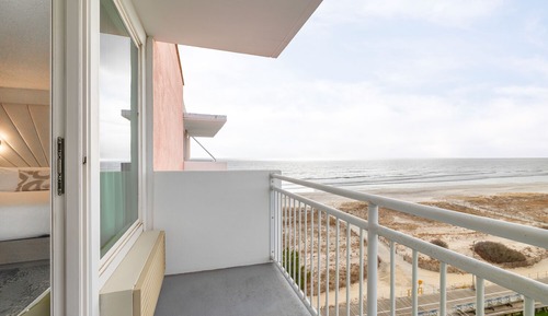 Habitación, 1 cama de matrimonio grande con sofá cama, vistas al mar