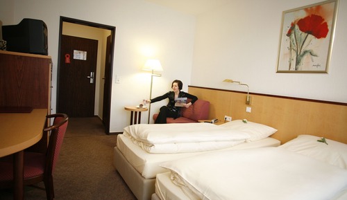 Habitación doble de uso individual, no fumadores, vistas al jardín