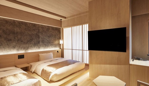 Habitación superior con 2 camas individuales, no fumadores (Luxury floor,1-4 pax use)