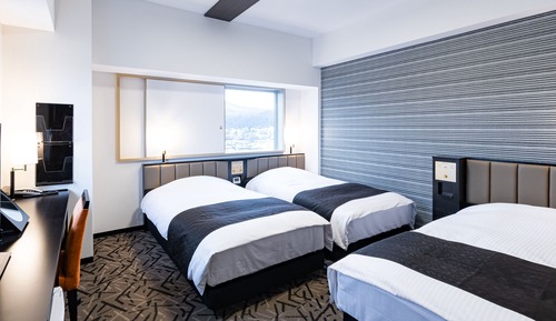 Habitación triple, 3 camas individuales, fumadores