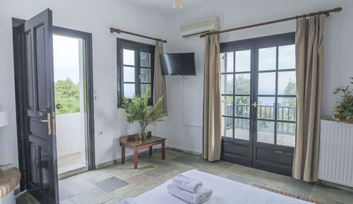 Habitación doble, vistas al jardín