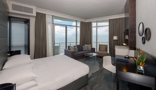 Suite junior, balcón, vistas al mar