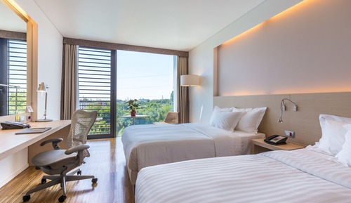 Habitación superior, 2 camas de matrimonio