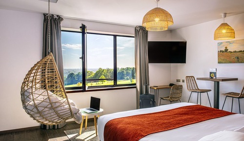 Habitación superior, vistas al campo de golf