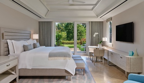 Habitación Grand, 1 cama de matrimonio grande, no fumadores, vistas al jardín (Corner)