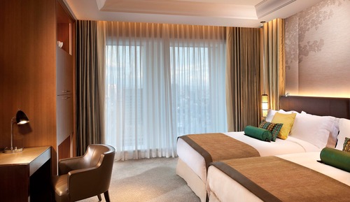 Habitación Deluxe, 2 camas dobles, no fumadores, vistas a la ciudad