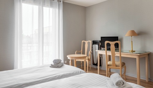 Habitación clásica con 2 camas individuales