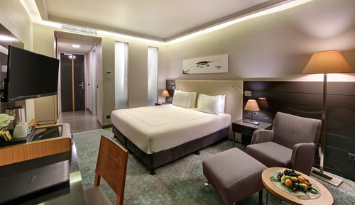 Habitación Deluxe doble, 1 cama de matrimonio grande