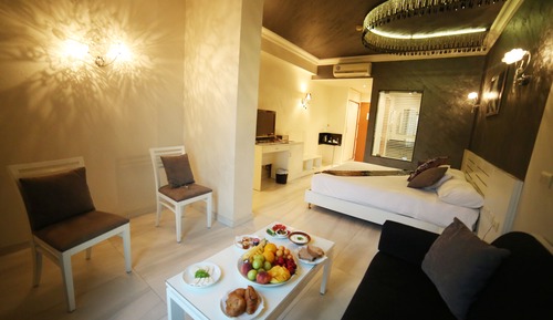 Habitación superior, vistas a la montaña