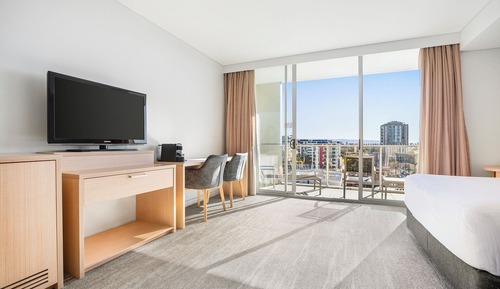 Habitación individual ejecutiva, 2 camas de matrimonio, balcón