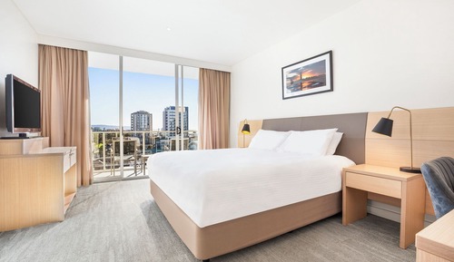 Suite familiar, 1 cama de matrimonio grande con sofá cama, balcón