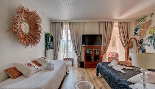 Suite junior, terraza