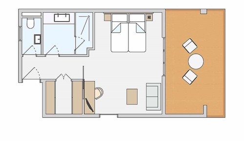 Habitación doble superior