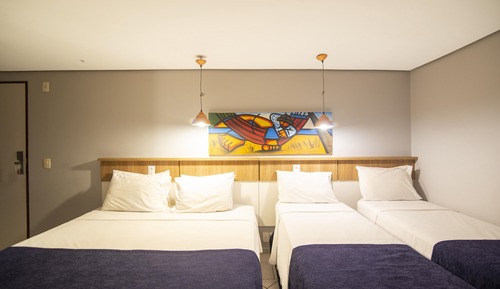 Habitación cuádruple Deluxe