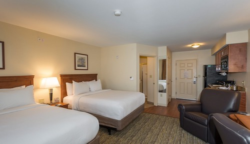 Suite estudio, 2 camas de matrimonio (Communications, Accessible Tub)