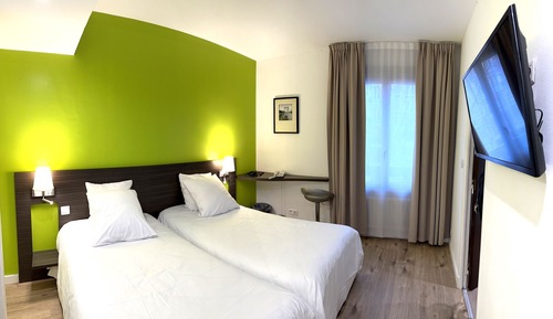 Habitación con 2 camas individuales