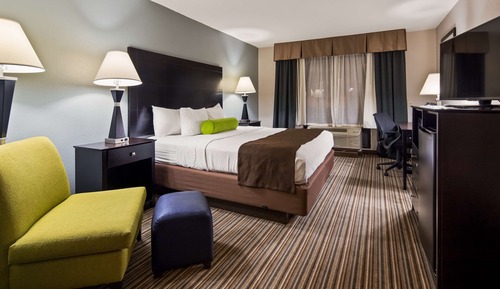 Habitación estándar, 1 cama de matrimonio grande, no fumadores, frigorífico y microondas