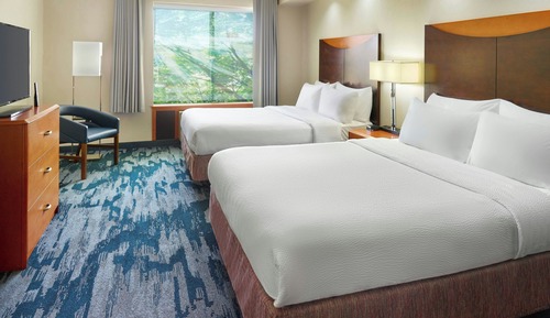 Habitación, 2 camas de matrimonio, no fumadores