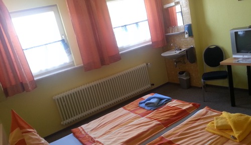 Habitación económica doble, baño compartido