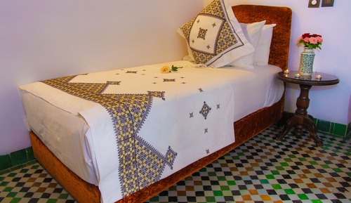 Habitación básica con 2 camas individuales, 2 camas individuales (Tiznit)