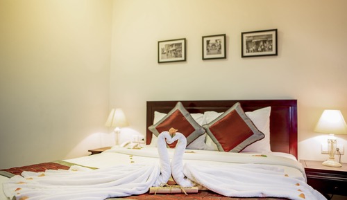 Habitación Deluxe con 2 camas individuales, 1 habitación, no fumadores, bañera