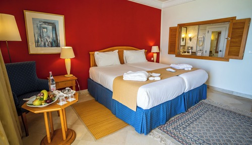 Habitación estándar doble, vistas a la piscina