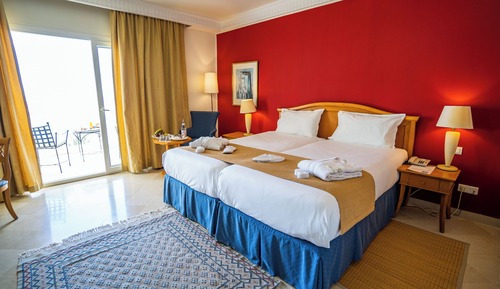 Habitación individual, vistas al mar