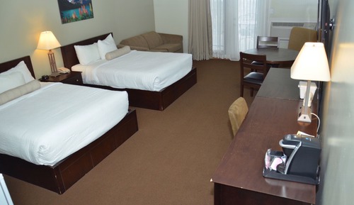 Suite estudio, 2 camas de matrimonio, no fumadores