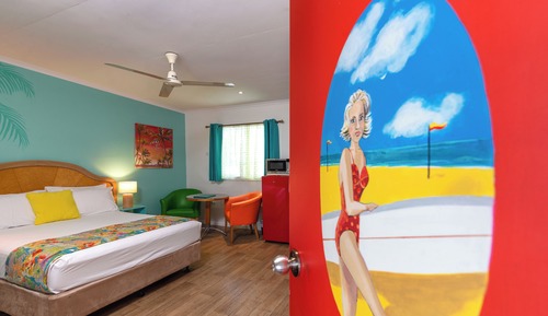 Estudio, 1 cama de matrimonio