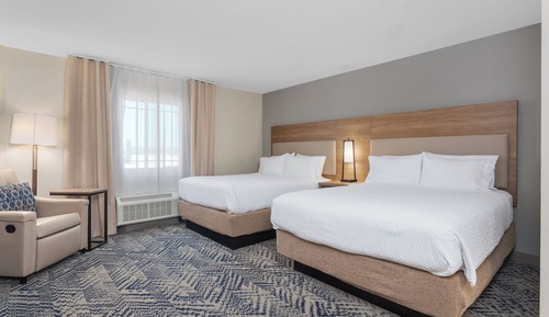 Suite estudio, 2 camas de matrimonio, cocina