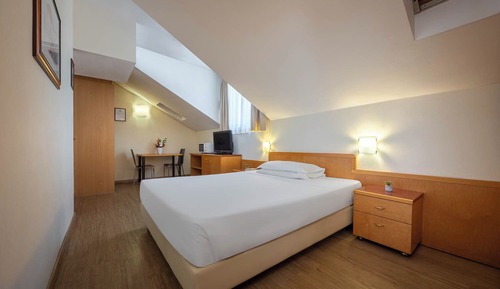 Estudio, 1 cama individual, cocina básica