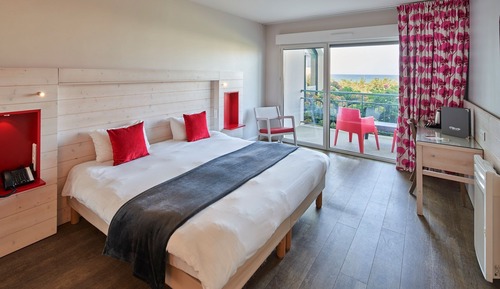 Habitación doble, accesible para personas con discapacidad, vistas al mar