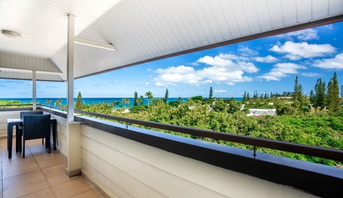 Apartamento superior, 1 habitación, vistas parciales al mar